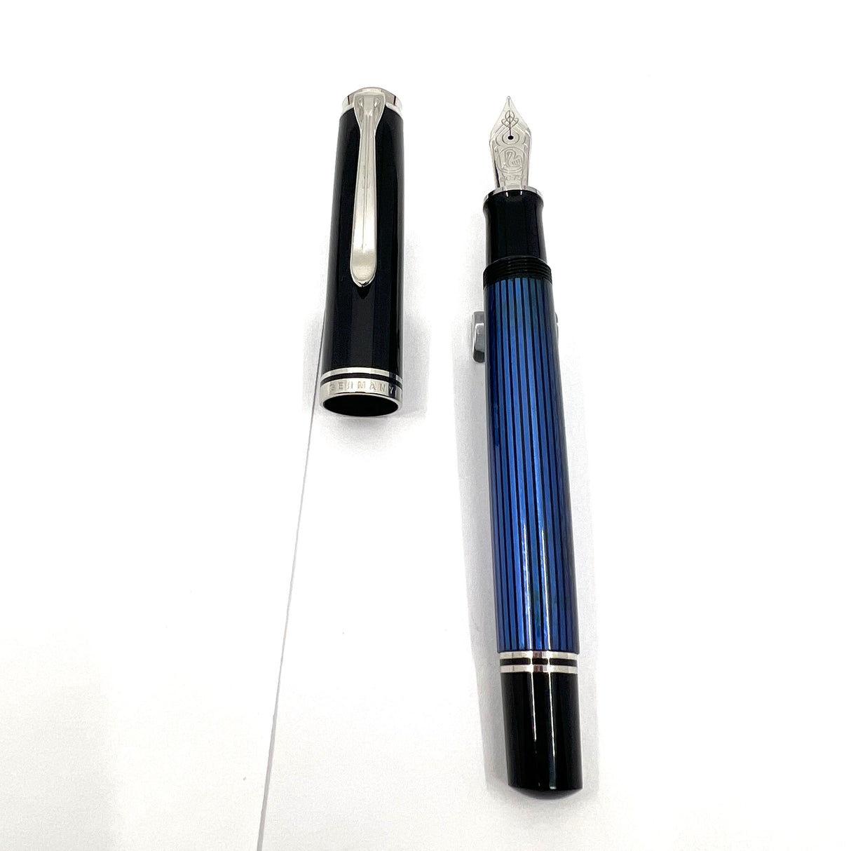 Pelikan M805 Blue Striped Fountain Pen
