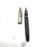 Sheaffer Legacy Heritage II Black Lacquer Fountain Pen/Palladium Plated Cap - Extra Fine 18kt Gold Nib