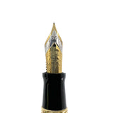 Sheaffer Commemorative Limited Edition Gold-Plated Fountain Pen - Medium 18kt Gold Nib