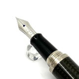 Dunhill AD2000 Carbon Fibre Large Fountain Pen  - Fine 18kt Gold Nib