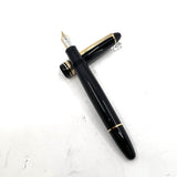 Montblanc Meisterstuck Black Resin #147 LeGrand Traveler Fountain Pen - Cartridge-Fill Only