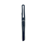 Pilot-Namiki Black Lacquered Bamboo Metal Oversized Fountain  Pen - Medium 14kt Gold Nib