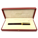 S. T. Dupont  Montparnasse Chairman  (Largest) Tortoiseshell Laque de Chine Fountain Pen - Fine 18kt Gold Nib - Rarely Found in MINT Condition!