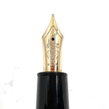 Montblanc Meisterstuck Black Resin 146 LeGrand Fountain Pen-Semi-Flex Fine 14kt Gold Nib