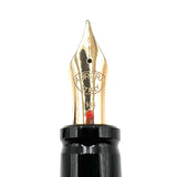 Aurora Optima Blue Marble Auroloide Fountain Pen - Medium 14kt Gold Nib
