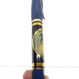 Pelikan M1000 Blue Planet Limited Edition Fountain Pen - Fine 18kt  Gold Nib