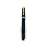 Montblanc Black Meisterstuck #146 LeGrand Fountain Pen - Fine 14kt Gold Nib