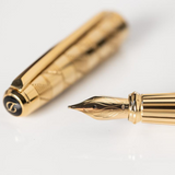 S.T. Dupont Monogram 1872 Eternity XL Gold Fountain Pen
