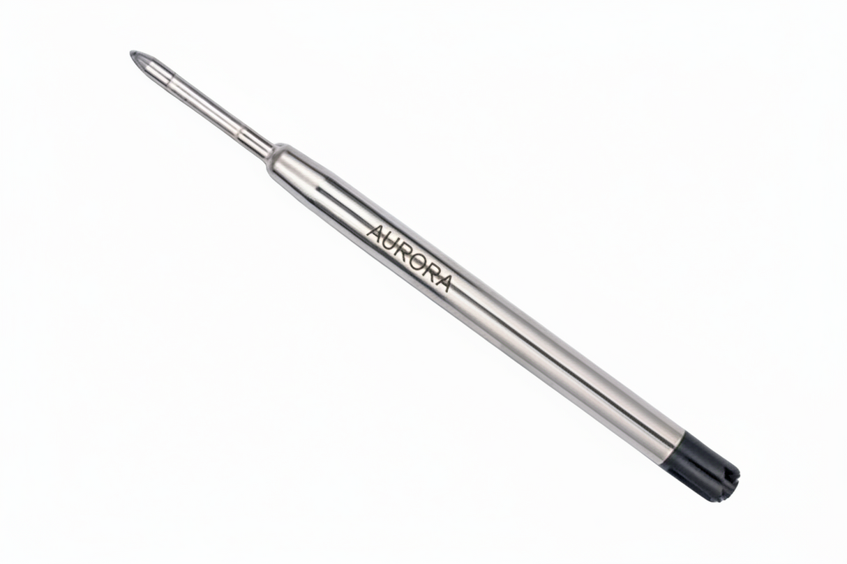 Aurora Long Life Ballpoint Pen Refill in Black Medium