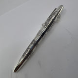 Namiki Sterling Silver Dragon Fountain Pen  - Broad 18kt Gold  Nib