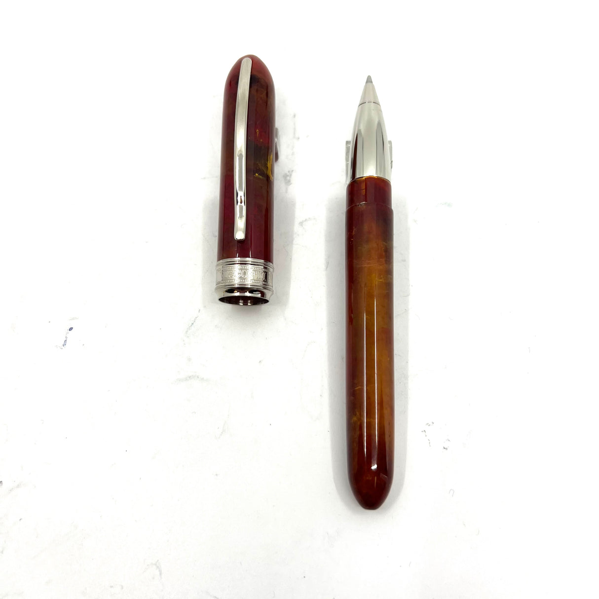 Visconti Maxi Van Gogh Sandal Brown Rollerball - First Generation Circa 2000