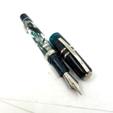 Visconti Homo Sapiens Crystal Swirl Demonstrator Limited Edition Fountain Pen - Flexible Fine 23K Palladium Nib