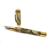 Visconti Opera Honey Almond Facetted Fountain Pen
