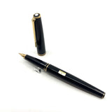 Montblanc Classic Black Resin Fountain Pen - Ca. 1980