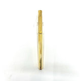Elysee Parthenon Fountain Pen with Gold-Plated  Vertically Etched Body  - Medium 18kt Gold Nib