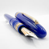 OMAS for  Armando Simoni Club/1990's -  Royal Blue Ogiva Extra Fountain Pen - Medium 18kt Gold Nib