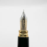 Waterman Rhapsody Burgundy Marble Fountain Pen  - Fine 18kt Gold Nib