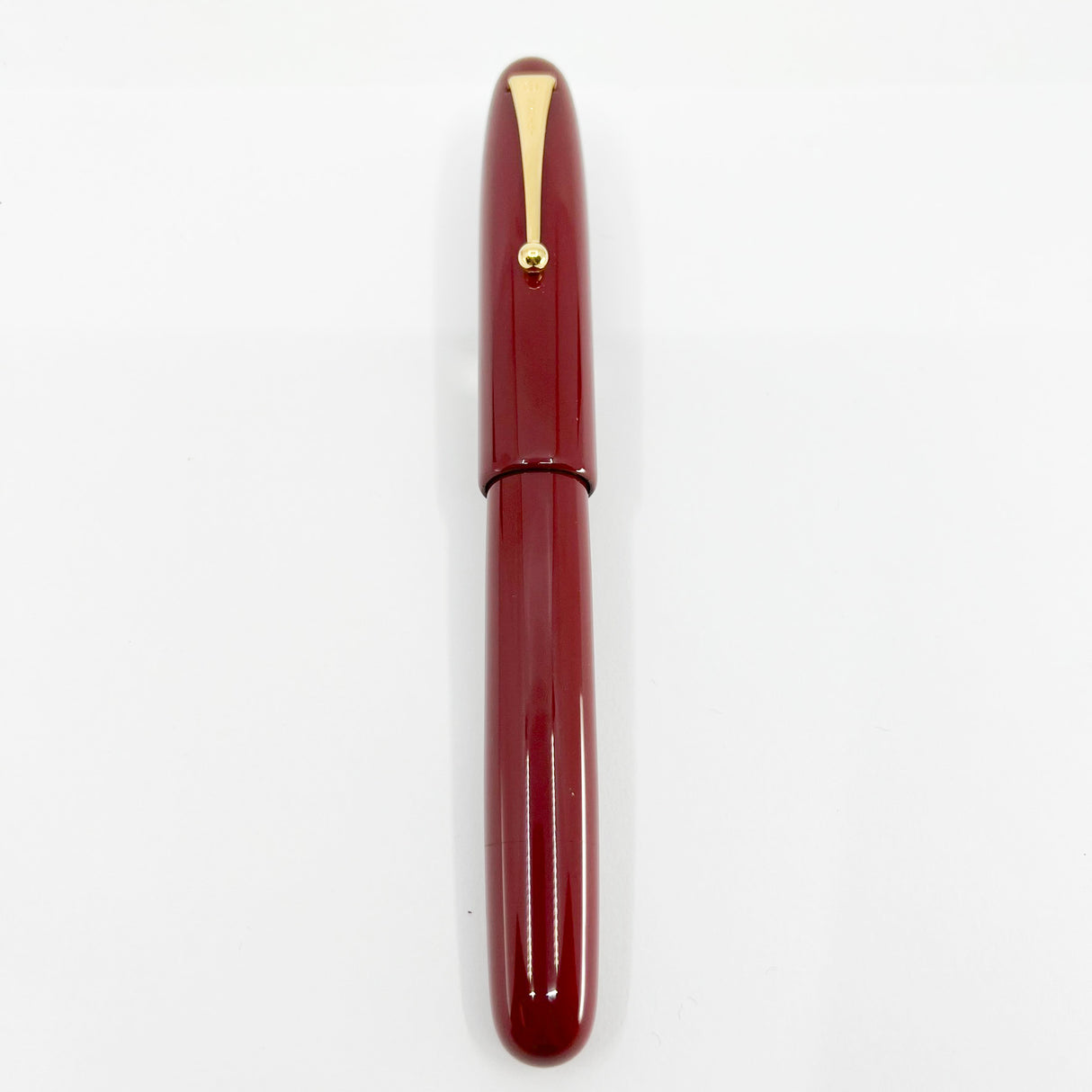 Pilot Namiki Emperor Red Urushi Fountain Pen -  Broad 21 kt Gold Nib - Circa 1996