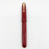 Pilot Namiki Emperor Red Urushi Fountain Pen -  Broad 21 kt Gold Nib - Circa 1996