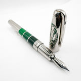 S.T. Dupont Leroy Neiman Limited Edition Golf Motif Fountain Pen - Medium 18kt Gold Nib