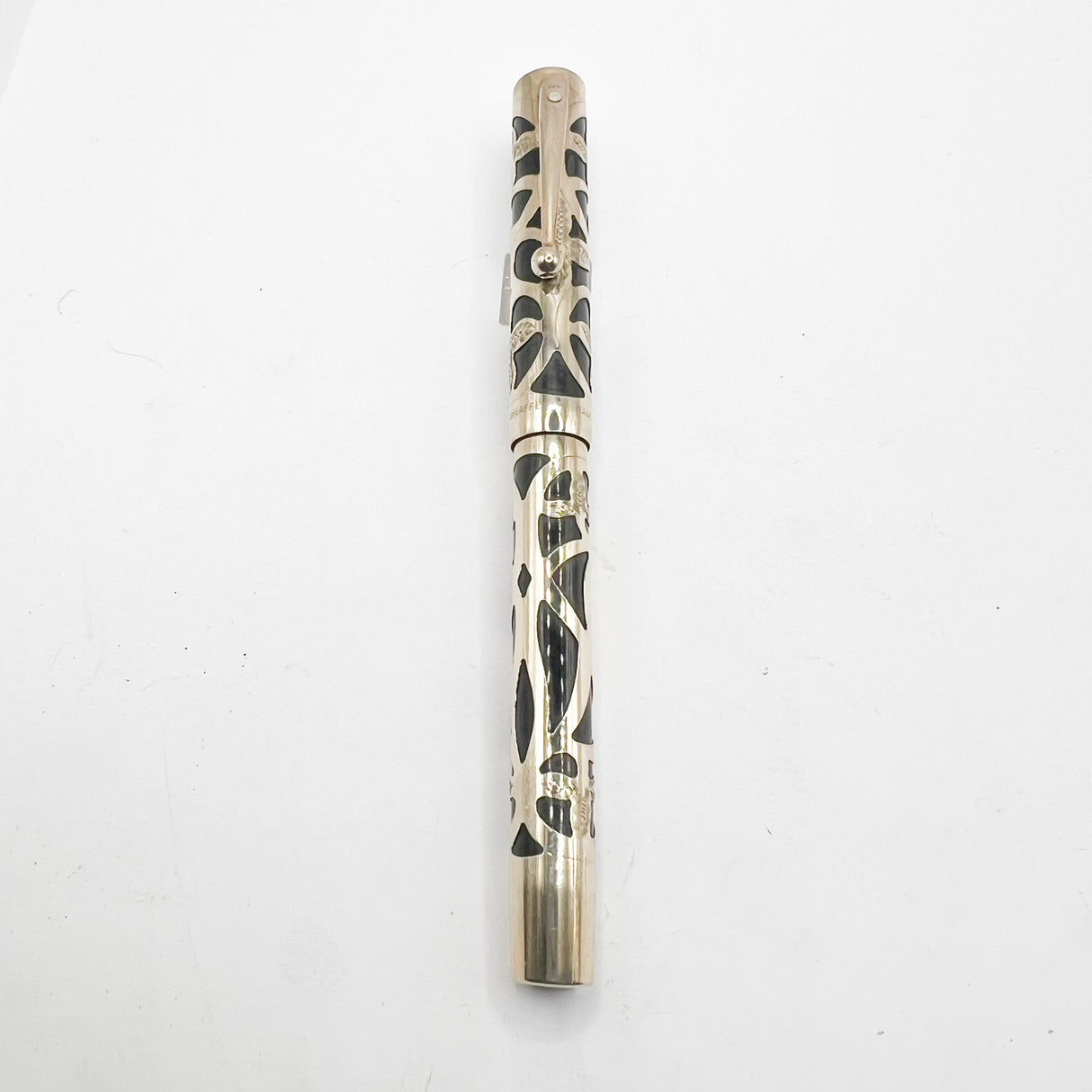 Sheaffer Nostalgia SOLID 14KT GOLD Filigree Fountain Pen -  Fine 18kt Gold Nib