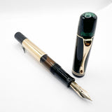 Pelikan 1931 Originals Of Their Time - 18kt Gold Overlay Limited Edition Fountain Pen   -   Fine 18kt Gold Nib