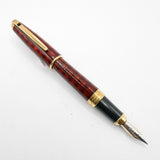 S.T. Dupont Orpheo Vertigo Largest Size Fountain Pen - Medium 18kt Gold Nib