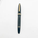 Montblanc Meisterstuck Black Resin #146 LeGrand Fountain Pen -   Semi-Flex Extra Fine 14kt Gold Nib
