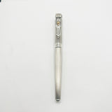Montegrappa Ayrton Senna Limited Edition Sterling Silver Fountain Pen - Medium 18kt Gold Nib - A RARE Fountain Pen!