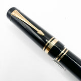 Parker “George Bush” 1989 Inaugural Black Duofold Centennial (Largest)  Fountain Pen -   Medium 18kt Gold Nib