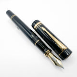 Parker “George Bush” 1989 Inaugural Black Duofold Centennial (Largest)  Fountain Pen -   Medium 18kt Gold Nib