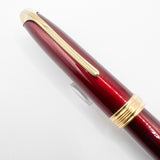 Cross Pinnacle Bordeaux Lacquer Fountain Pen -  Fine 18kt Gold Nib