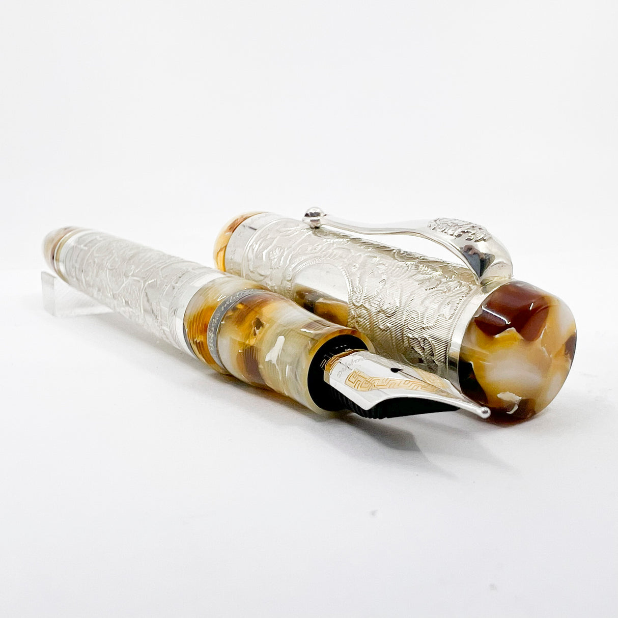 Montegrappa Limited Edition Fountain Pen for the Millenium of  Bassano del Grappa, the Home of Montegrappa   - Medium 18kt Gold Nib