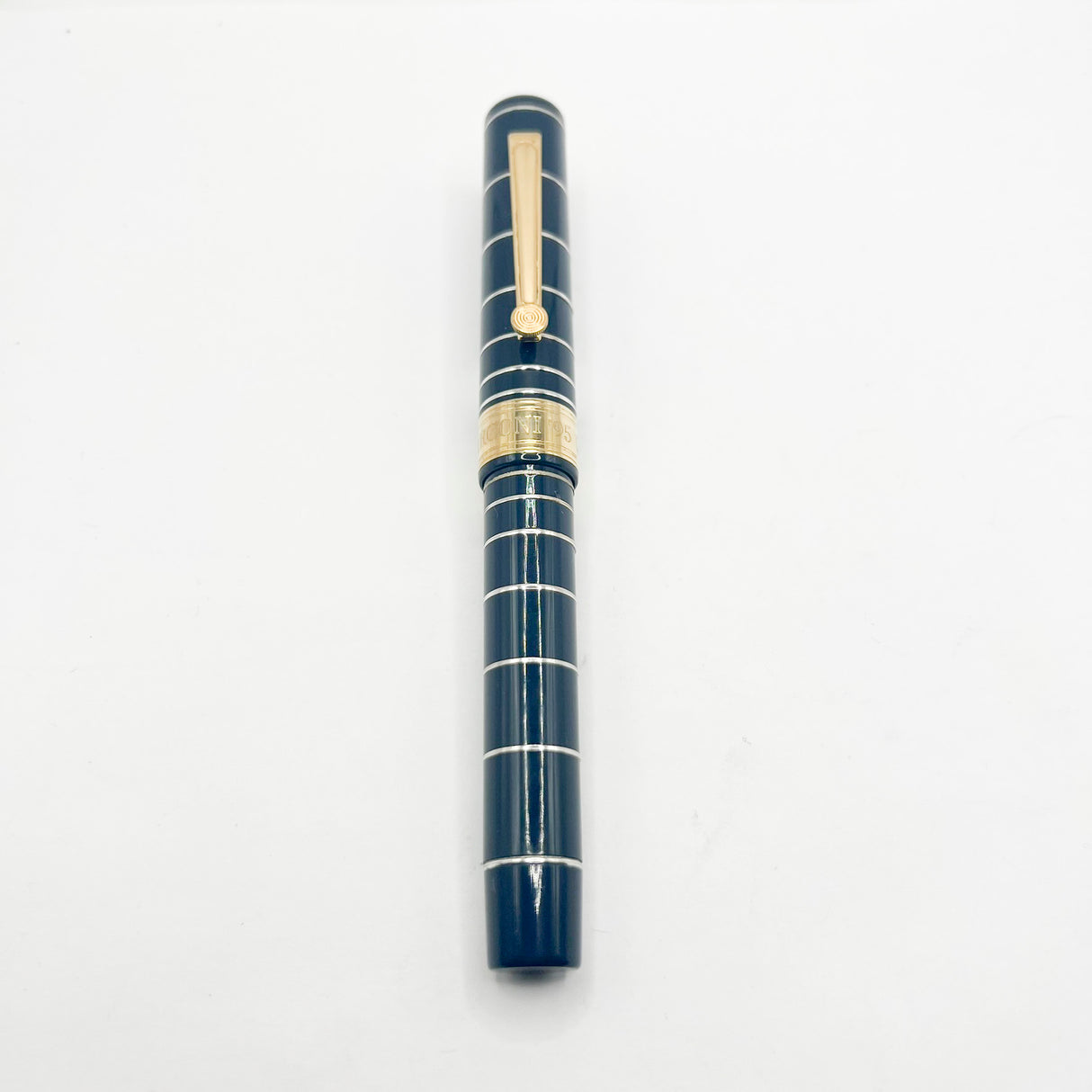 OMAS Dark Blue Marconi Limited Edition Fountain Pen  - Fine 18kt Gold Nib