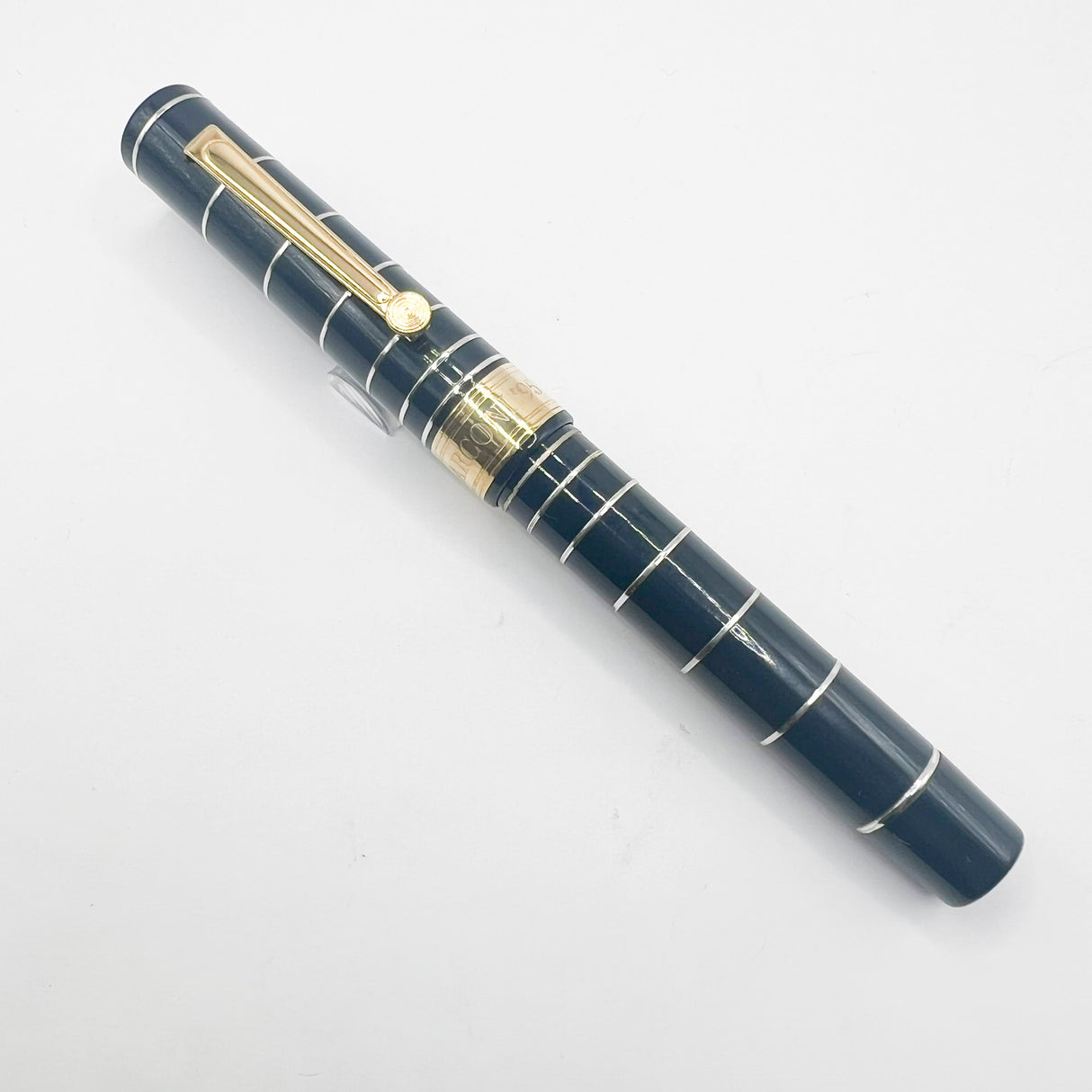OMAS Dark Blue Marconi Limited Edition Fountain Pen  - Fine 18kt Gold Nib
