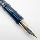 OMAS Dark Blue Marconi Limited Edition Fountain Pen  - Fine 18kt Gold Nib