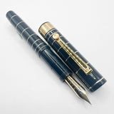 OMAS Dark Blue Marconi Limited Edition Fountain Pen  - Fine 18kt Gold Nib