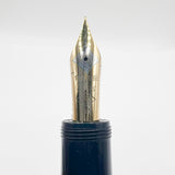 OMAS Dark Blue Marconi Limited Edition Fountain Pen  - Fine 18kt Gold Nib