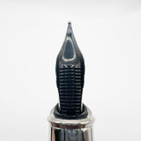 S. T. Dupont Grand Orpheo Theme Placed Midnight Blue Lacquer Fountain Pen - Medium 18kt Gold Nib