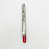 Montegrappa "Special Reserve" Sterling Silver Limited Edition  Fountain Pen - Broad 18kt Gold Nib