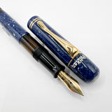 Pelikan Lapis Blue Celluloid  (1935 Originals of their Time) Limited Edition Fountain Pen - Medium 18kt Gold Nib