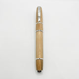 OMAS  Krug Limited Edition Oak Wood & Sterling Silver Fountain Pen - Medium 18kt Gold Nib
