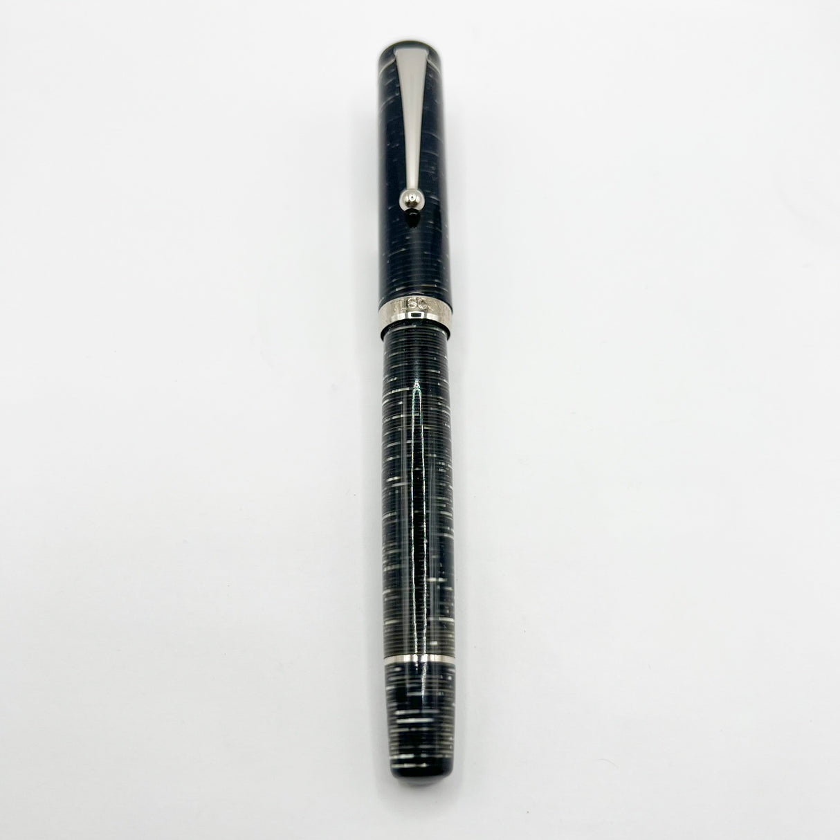 Visconti D'Essai Vintage Celluloid Limited Edition Fountain Pen - Fine 18kt Gold  Nib