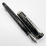 Visconti D'Essai Vintage Celluloid Limited Edition Fountain Pen - Fine 18kt Gold  Nib