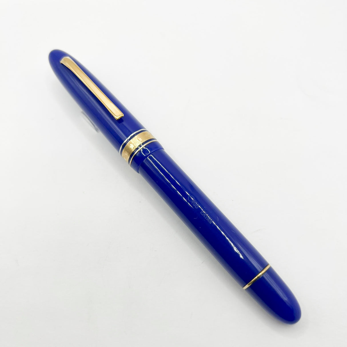 OMAS for  Armando Simoni Club/1990's  Royal Blue Ogiva Extra Fountain Pen - Medium 18kt Gold Nib