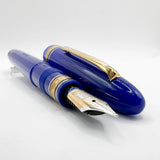 OMAS for  Armando Simoni Club/1990's  Royal Blue Ogiva Extra Fountain Pen - Medium 18kt Gold Nib