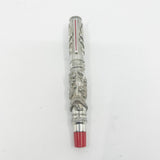 OMAS Sterling Silver Hong Kong Return to the Motherland Limited Edition Fountain Pen - Medium 18kt Gold Nib