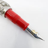 OMAS Sterling Silver Hong Kong Return to the Motherland Limited Edition Fountain Pen - Medium 18kt Gold Nib