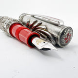 OMAS Sterling Silver Hong Kong Return to the Motherland Limited Edition Fountain Pen - Medium 18kt Gold Nib