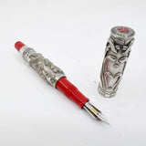 OMAS Sterling Silver Hong Kong Return to the Motherland Limited Edition Fountain Pen - Medium 18kt Gold Nib